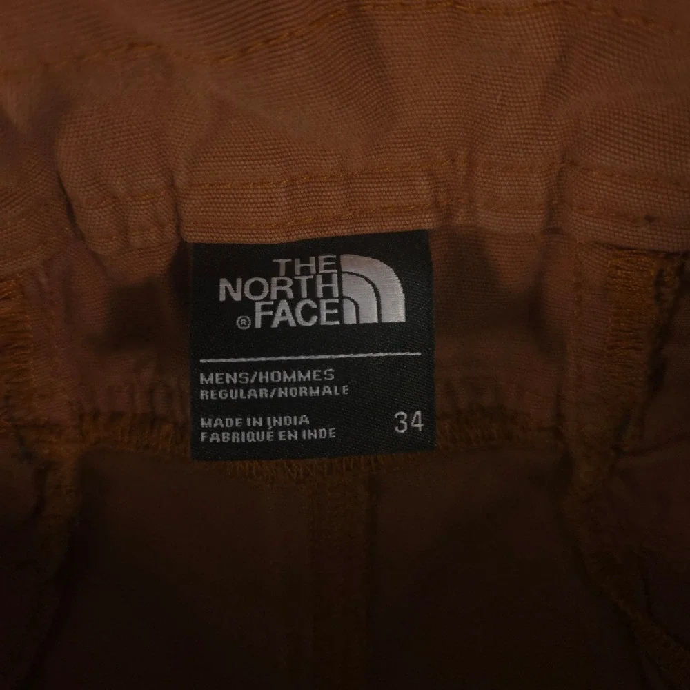 The North Face Shorts Mens 34 Brown North Dome Cotton Blend Stretch Drawcord